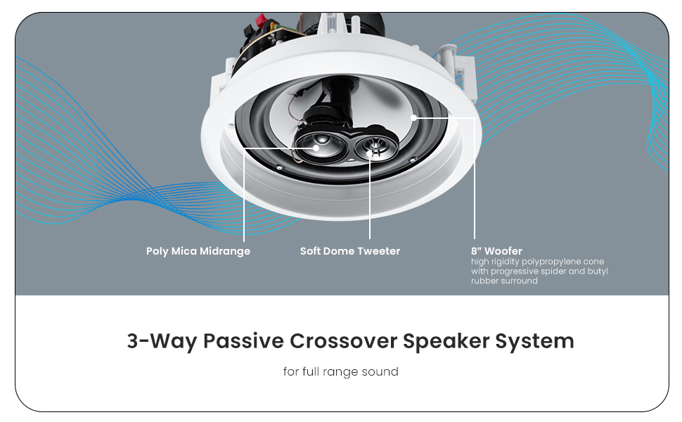 This image shows the components of the speaker.