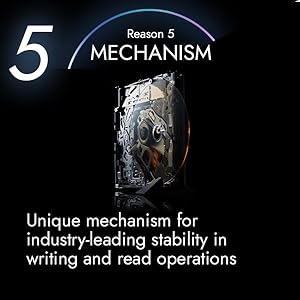 Unique mechanism for industry-leading stability in writing and read operations