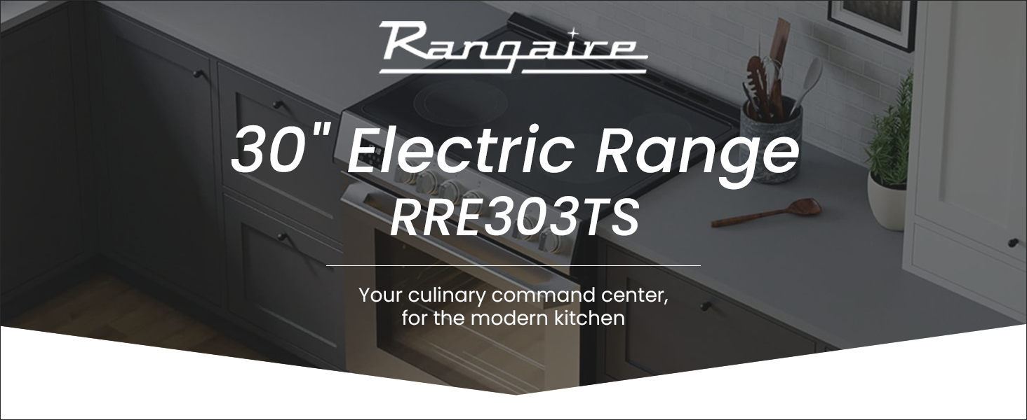 Rangaire RRE303TS Electric Range