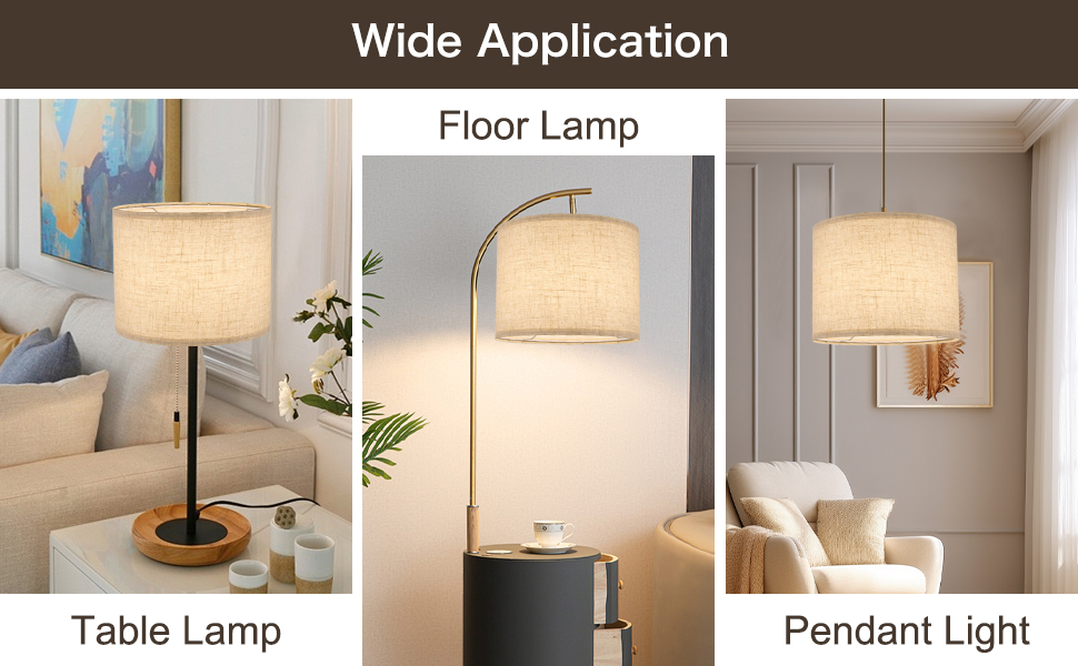 drum lamp shade