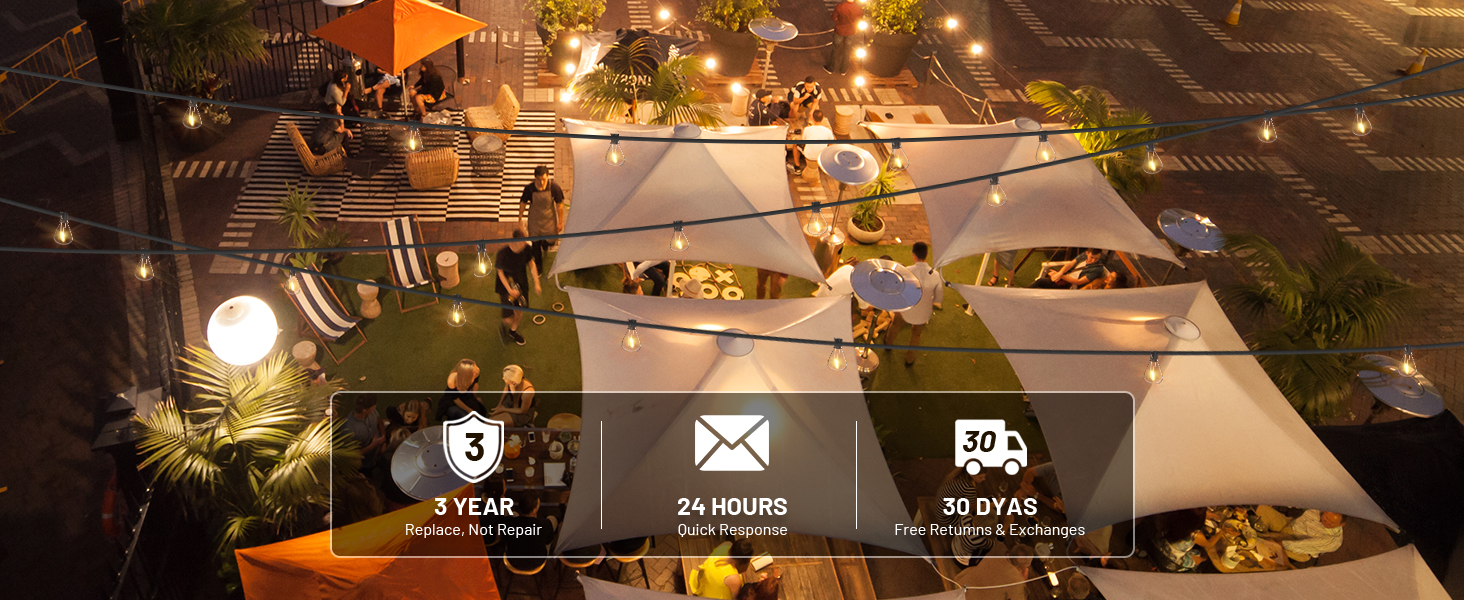 outdoor string lights