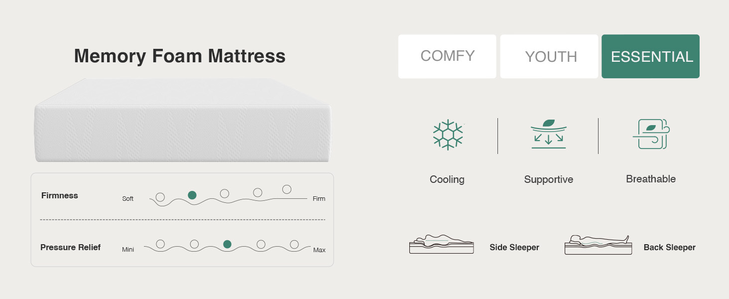 14 inch queen size mattress