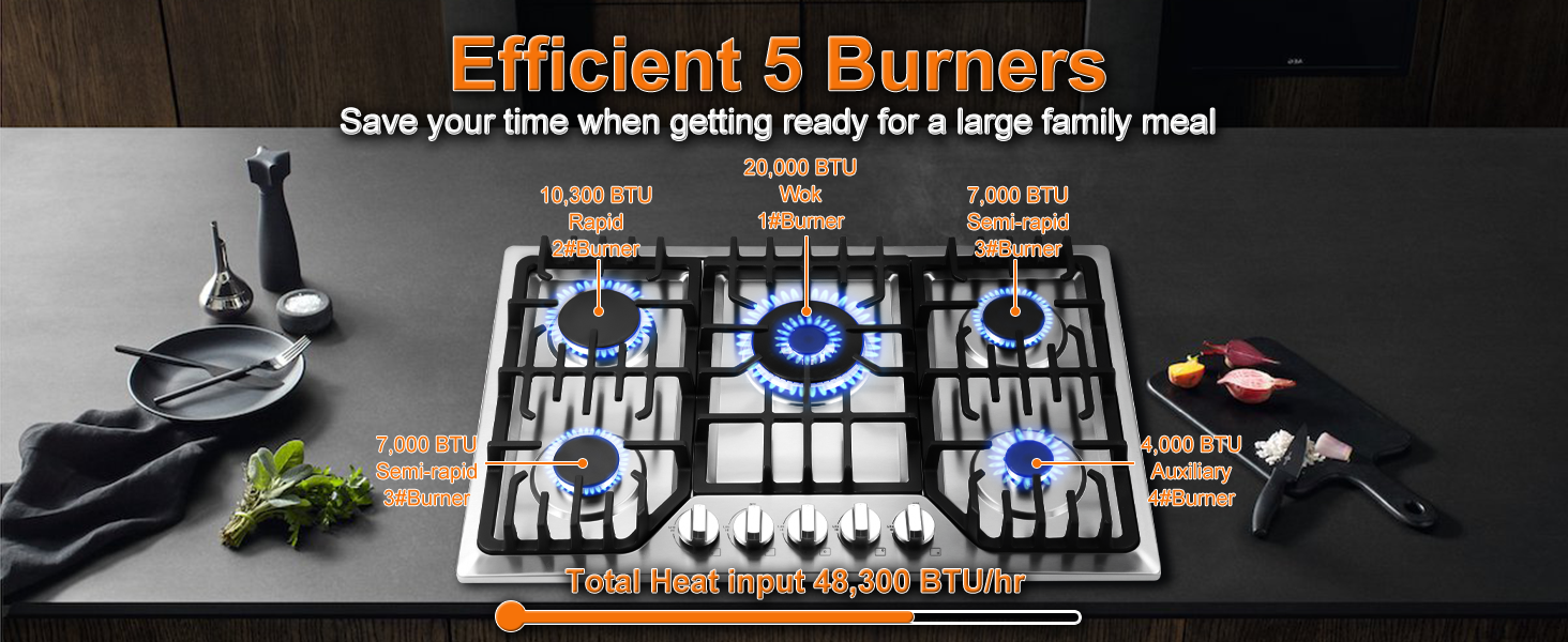 gas cooktop
