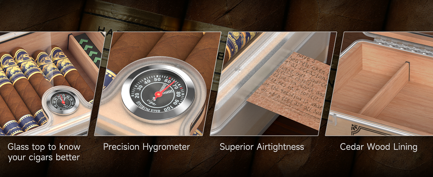 details of cigar storage box