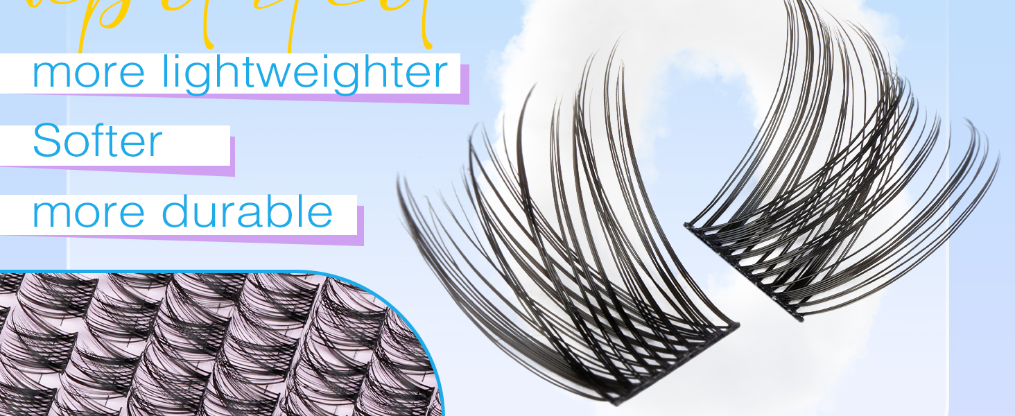 Wispy Lash Clusters