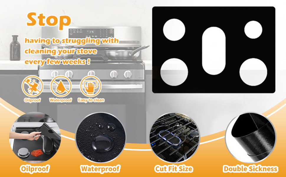 Stove Cover for Samsung gas range