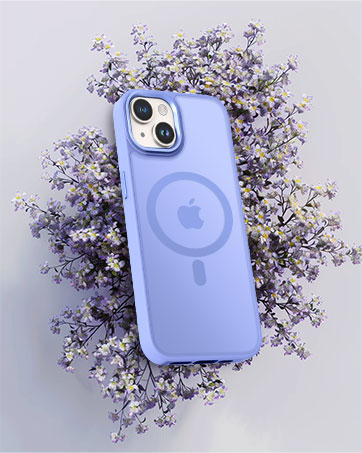 YENAPOON Matte Magnetic Phone Case for iPhone 14/13