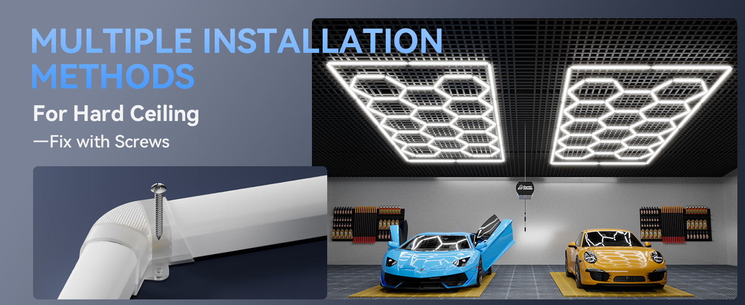 Honeycomb LED Shop Light