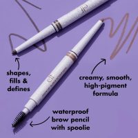 e.l.f. Instant Lift Waterproof Brow Pencil, Long-Lasting Eyebrow Pencil For Grooming & Shaping Brows, Vegan & Cruelty-free, Blonde - Image 3