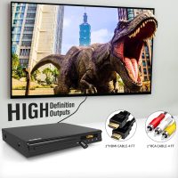 DVD Player, HDMI AV Output, All Region Free CD DVD Players for TV, DVD Players with NTSC/PAL System, Supports Mic's & USB Input, Package Includes HDMI/RCA Cables and Remote Control - Image 6