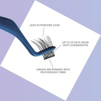 KISS Falscara DIY Eyelash Extension Remover with Natural Rosewater – Gentle Soothing Nourishing Eye Cleanser for Removal of Artificial False Synthetic Eyelashes, Lash Wisps, and Bond & Seal Adhesive - Image 3
