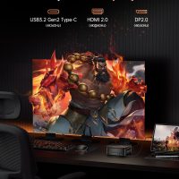 KAMRUI Hyper H1 Mini Gaming PC, AMD Ryzen 7 6800H, 32GB DDR5 4800MHz 1TB M.2 NVMe PCIe3.0x4 SSD Mini PC(8C/16T,up to 4.7GHz), 16MB L3 Smart Cache, Triple 4K Display/WiFi6/BT5.2/Mini Desktop Computers - Image 6