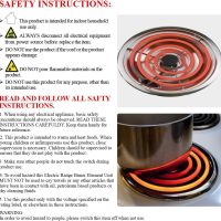 S-Union 4 Pack MP22YA Electric Range Burner Element Unit Set - 2 pcs MP15YA 6" and 2 pcs MP21YA 8" Replacement for Hardwick & Kenmore & Maytag & Norge & Whirlpool Electric Range Stove - Image 6