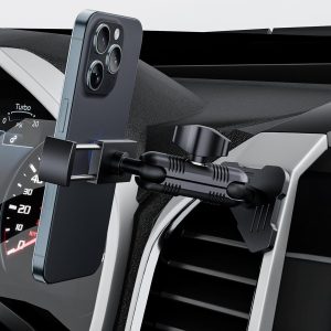 Kaishengyuan Metal Vent Phone Mount Compatible with 2015-2020 Ford F-150, 2017-2021 Super Duty & 2018-2021 Expedition, Car Solid Phone Holder Cellphone Cradles Bracket Stand for All Smartphone