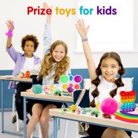 100 pcs Fidget Toys Pack, Party Favors For Kids 8-12 Mini Autism Sensory Toy Goodie Bag Pinata Stuffers Treasure Box School Prizes Birthday Party Supplies Halloween Treat Xmas Gifts For Boys Girls 4-8 - Image 3