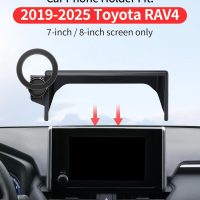 MaserWeller Car Phone Holder for Toyota RAV4 2019-2025 Accessories 7/8-Inch Screen Fixed Clip, 360° Rotation Smart Phone Mount Compatible with MagSafe, Cell Phone Holder That Does Not Affect Air Vent - Image 2
