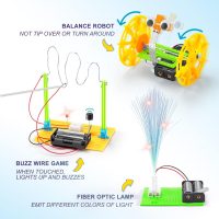 STEM Robotics Kit - 6 Set STEM Toys for Age 8-13 8-10, Kids Crafts for Girls Boys Toys Gifts 6 7 8 9 10 Year Old Birthday Gifts, Engineering Science Robot Building Kits for Kids Age 8-12 6-8 - Image 3