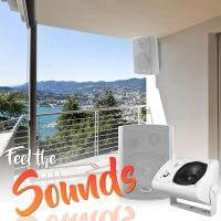 Pyle Wall Mount Home Speaker System - Active Passive Mountable Bookshelf Indoor Studio Garage Patio Stereo Sound Home Theater, Wireless Bluetooth Speaker Set W/Aux & RCA, White - Image 7