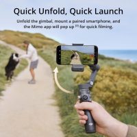 DJI Osmo Mobile 7P Gimbal Stabilizer for Smartphone 3-Axis Phone Gimbal Bundle with 2X Deco Essentials 3.5mm Clip-On Mini Lapel Microphone +LED Cordless Smartphone Ring Light + 2 Year Protection Pack - Image 7