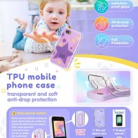 JOYJAM Phone for Kids Age 3-8,Kids Smart Phone for Girls Christmas Birthday Gifts,Toy Phone with Dual Camera Music Player Puzzle Games,Touchscreen Phone Learning Toy for 3 4 5 6 7 8 Year Old Girls - Image 6