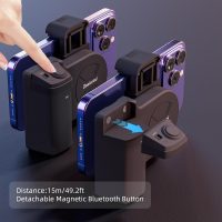 Phone Camera Grip Snap Grip for iPhone 16/15/14/13/12/11 Plus Pro Max with Tripod & Detachable Shutter Remote,Smartphone Selfie Handle for Android Phone Vlog Video Shoot - Image 2