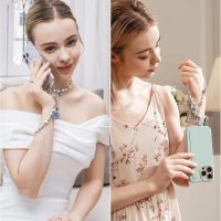 memumi Universal Phone Wrist Strap, Hand wristlet Strap for Women Anti-Theft Secure Lanyard for Smartphones Dried Flowers - Image 7