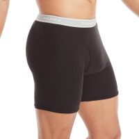 Hanes Men's Boxer Briefs, Cool Dri Moisture-Wicking Underwear, Cotton No-Ride-up for Men, Multi-Packs - Image 2