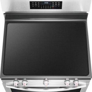 Electric Stove Top Cover - 29.5 * 21Inch 1mm Extra Thick Silicone Coated Fiberglass Heat Resistant Glass Ceramic Stovetop Protector Mat, Prevents Scratching, Expands Usable Space