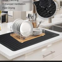 Stove Top Covers for Electric Stove, Food Grade Heavy Duty Silicone Glass Stove Top Cover Protector, Induction Cooktop Protector, Heat Resistant Range Ceramic Stove Top Covers Mat, Oven Cover - Image 7