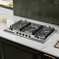 Empava 30 Inch Built-in Gas Cooktop with 5 Sealed SABAF Burners, Stainless Steel Surface LPG/NG Convertible, Flame Failure Protection, Dishwasher Safe Grates, 30in - Image 2