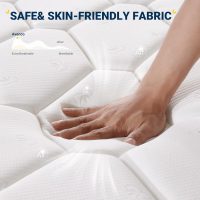 Avenco 8 Inch Full Mattress, Mattresses in a Box, Medium Soft, Breathable Fabric Cover & Adaptive Support, CertiPUR-US Certified, Full Size Mattress in Guest and Kids Bedroom - Image 6