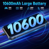 OUKITEL WP28S Rugged Smartphone Unlocked - 16GB 128GB Rugged Phone Android 14, Octa Core 10600mAh Battery IP68 Cell Phone, 6.52" HD,4G Dual Sim,NFC,OTG,BT5.0,Fingerprint,Black - Image 2