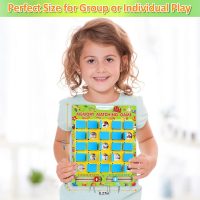 Matching Memory Game for Kids Ages 4-8, Flip to Win Wooden Board Games, Toddler Travel Toys for 3 4 5 6 7 8 Years Old Boys Girls, Road Trip Essentials, Airplane, Car Activity Easter Gifts - Image 3
