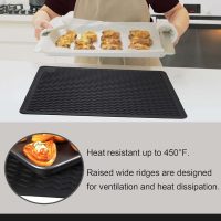 Stove Top Covers for Electric Stove, Food Grade Heavy Duty Silicone Glass Stove Top Cover Protector, Induction Cooktop Protector, Heat Resistant Range Ceramic Stove Top Covers Mat, Oven Cover - Image 6