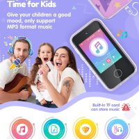JOYJAM Phone for Kids Age 3-8,Kids Smart Phone for Girls Christmas Birthday Gifts,Toy Phone with Dual Camera Music Player Puzzle Games,Touchscreen Phone Learning Toy for 3 4 5 6 7 8 Year Old Girls - Image 7