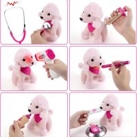 Doctor Kit for Kids Girls, 36 Pcs Veterinarian Playset for Kids, Doctor Kit for Toddlers 3-5 with Dog Toy & Real Stethoscope, Kids Vet Kit Pretend Play Doctor Toys, Doctor Play for Kids - Image 4