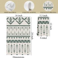 Kitchen Towels, Absorbent Microfiber Tableware Decorative Dish Cloth Tea Towel176 - Image 2