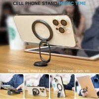 Magnetic Phone Ring Holder with Magsafe, Double Adjustable Gym Finger Ring Grip, Removable Phone Grip, for iPhone, iPad and Smartphones, Compatible with Magnetic Car Mount (Colorful) - Image 5