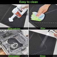 KindGa Stove Cover - Stove Top Covers for Electric Stove - More Thick - 28 x 20 Inch Stove Guard Stove Top Protector, Silicone Stovetop Cover Cooktop Mat for Kitchen Glass Stove Top, Counter rv Stove - Image 6
