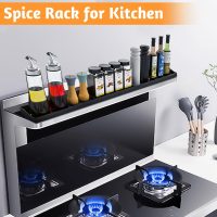 30 Inch Silicone Stove Top Shelf Magnetic for Kitchen Gadgets, Soft Flexible Strong Magnetic Heat Resistant Spice Rack Kitchen Organizer for Over Stove - Image 6