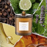 LA JOLIE MUSE Fall Candle | Sahara Amber Candles – Bergamot, Clove & Amber | 10 oz Soy Candle | Natural Soy Wax | 55 Hours Clean Burn | Gift-Ready for Cozy Nights | Elevated Fall Décor - Image 2
