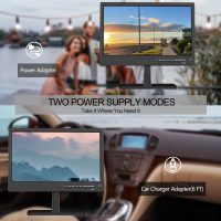 Feihe 14 Inch TV with DVD Player Built-in, HD Flat Screen Small TV DVD Player Combo with ATSC Tuner/HDMI/USB/AV/VGA Input, Suitable for Kitchen Bedroom RV Camper - Image 8
