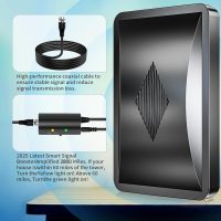 2025 Upgraded Digital Antenna for Smart TV, 2800+ Miles Long Range TV Antenna Indoor/Outdoor, TV Antenna for Local Channels with Amplifier Signal Booster 38FT Thick Coaxial Cable - Image 8
