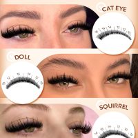 Manga Lash Clusters With Spikes Wispy Cluster Eyelash Extensions Fluffy Anime Eyelashes Clusters Reusable Faux Mink Fairy Individual Lash Extension (D Curve 12-18mm 204 pieces) - Image 7