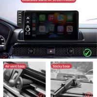 Car Phone Holder for 2023-2025 Honda HRV HR-V/CRV CR-V/Hybrid, 360° Rotation, 7/9 inch Screen Fixed Clip, Auto Accessories Navigation Bracket, Interior Decoration Mobile Phone Mount - Image 4