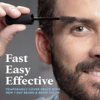 Just for Men 1-Day Beard & Brow Color, Temporary Color for Beard and Eyebrows, For a Fuller, Well-Defined Look, Up to 30 Applications, Black - Image 7
