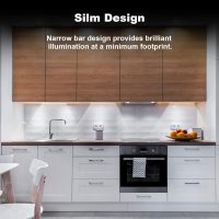 Under Counter Lights for Kitchen, 3 Packs x 12 Inch Dimmable LED Under Cabinet Lighting, Cold White 6000K, Plug-in Under Cabinet Lights with Memory Function - Image 3