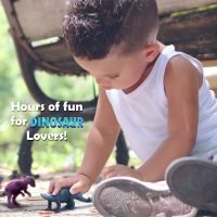 Kids Dinosaur Figures Toys, 12 Pcs Jumbo Plastic Dinosaur Toys for Kids 3-5, STEM Educational Realistic Dinosaurs Figurine Playset for Boys Girls Toddlers - Image 6