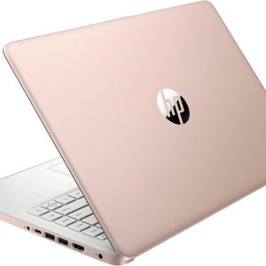 HP Stream 14" HD BrightView Laptop, Intel Celeron N4120 Processor, 16GB RAM, 64GB SSD, Intel UHD Graphics, 720p Webcam, WiFi, HDMI, Win 11 S, Gold (Renewed)