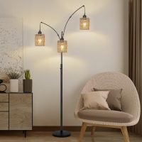 3 Pack Rattan Lamp Shade Small Boho Shades Replacement - Pendant Sconce Shade Ceiling Fan Light Covers Cylinder Woven Lampshade for Floor Lamps Pendant Light Chandelier Wall Sconces - Image 7